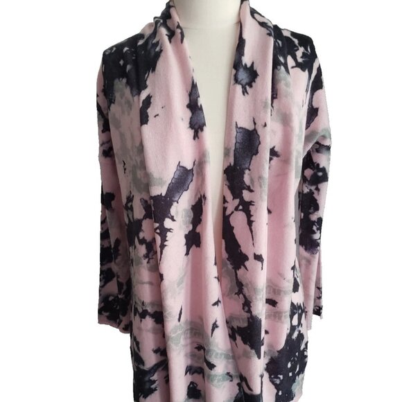 Zadig & Voltaire Cashmere Wool Oversized Tie Dye Rona Cardigan - Picture 3 of 11